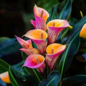 Калла Оникс купить по цене от 450р. в интернет-магазине «Посадика» с доставкой почтой в в Алупке и по всей России – [изображение №1].
